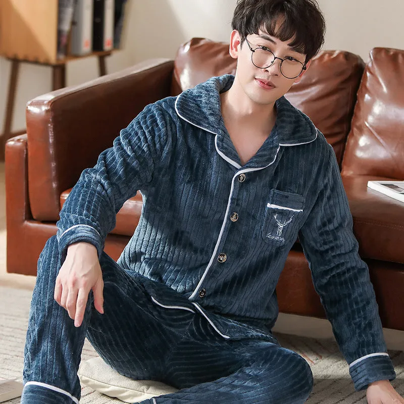 Autumn & Winter Men's Pajamas