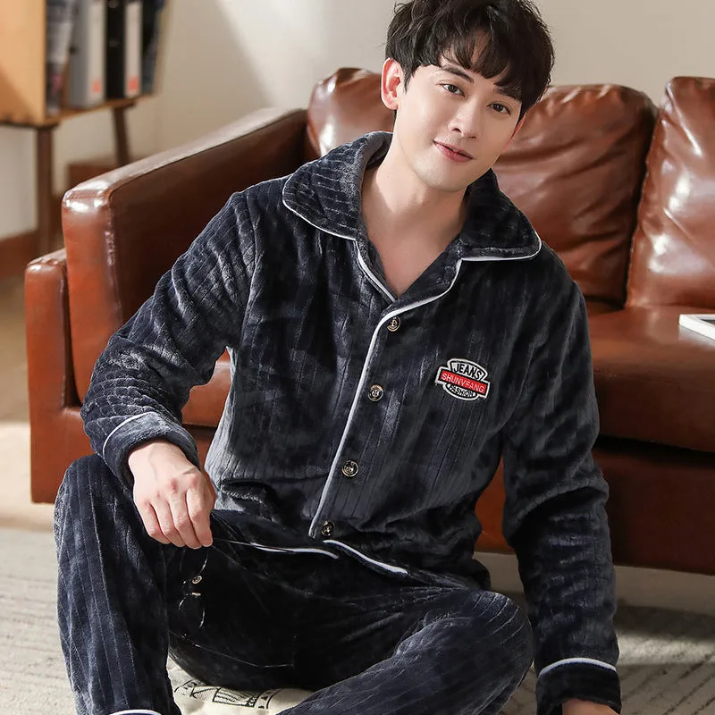 Autumn & Winter Men's Pajamas