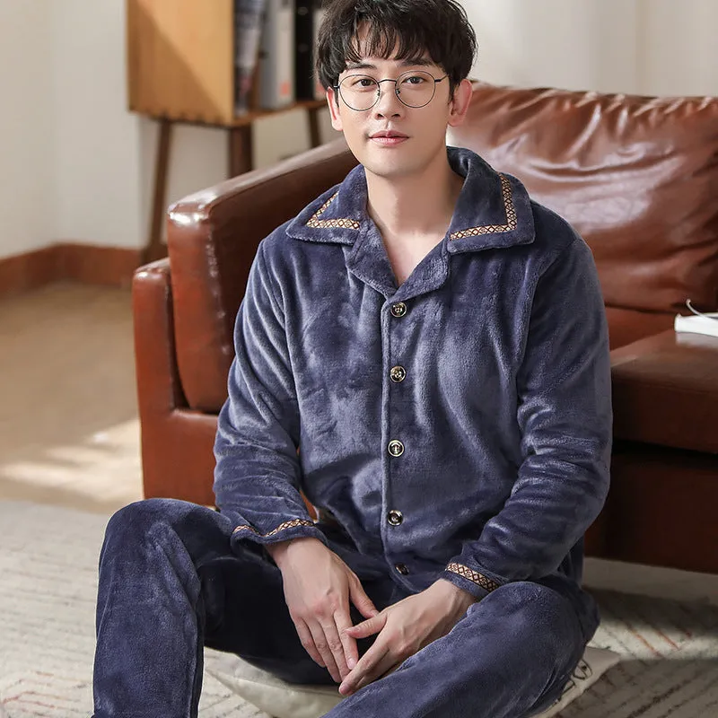 Autumn & Winter Men's Pajamas