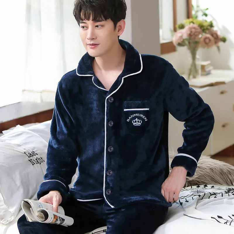 Autumn & Winter Men's Pajamas