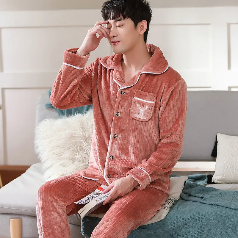 Autumn & Winter Men's Pajamas