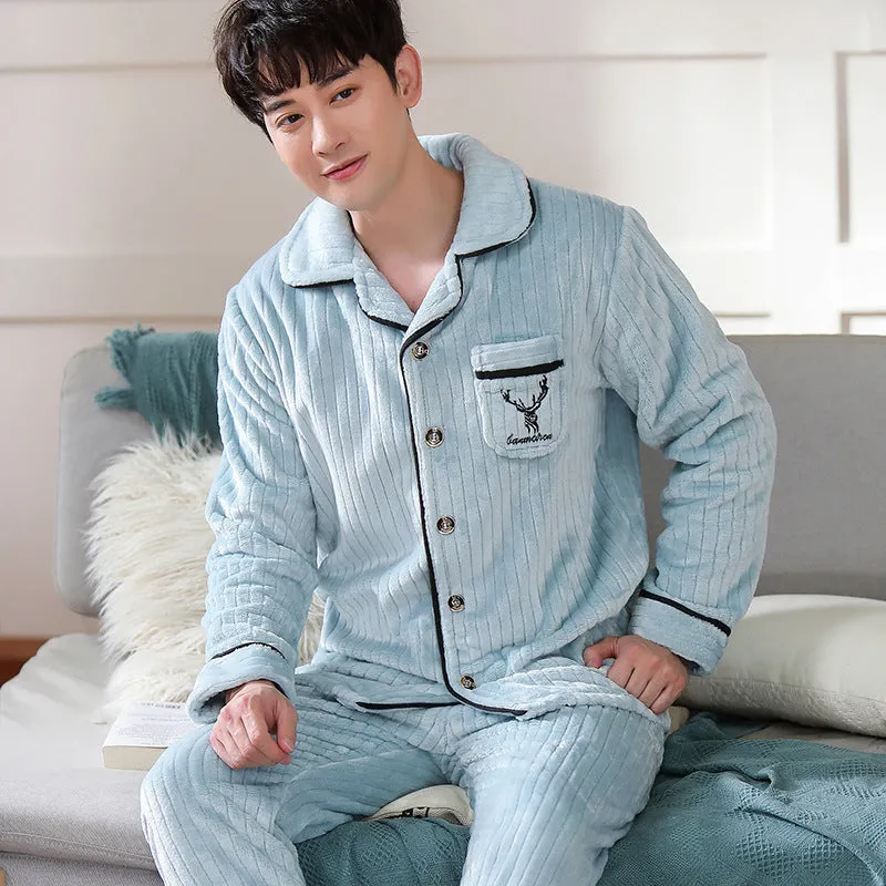 Autumn & Winter Men's Pajamas