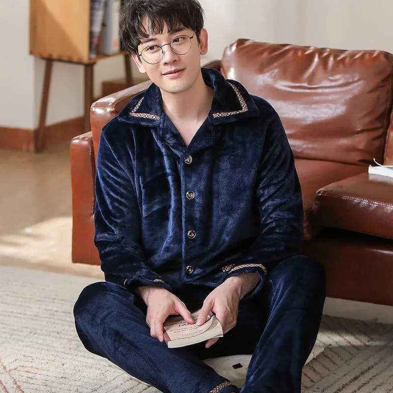 Autumn & Winter Men's Pajamas