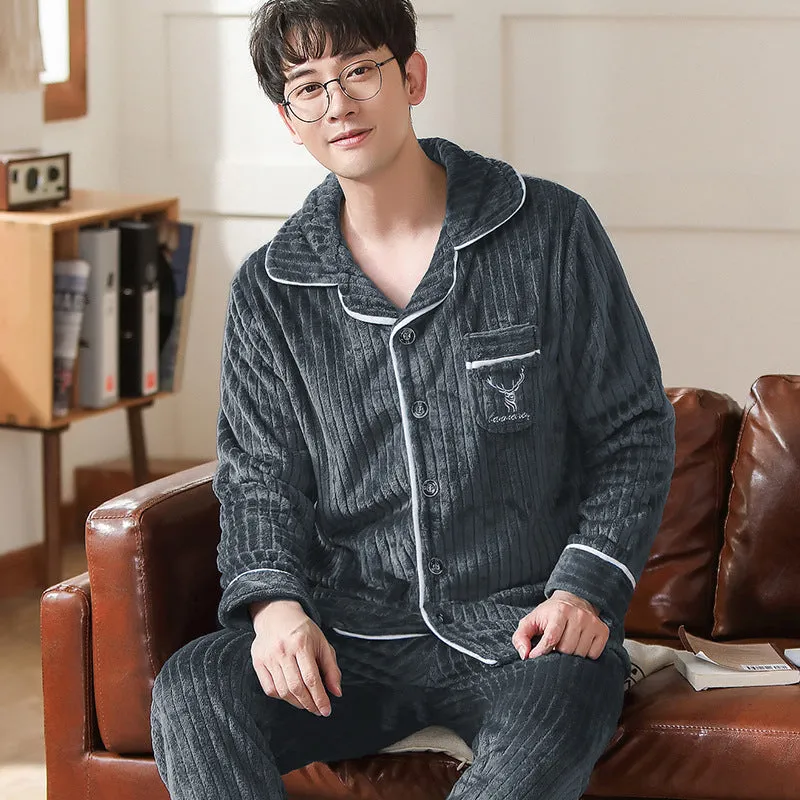 Autumn & Winter Men's Pajamas