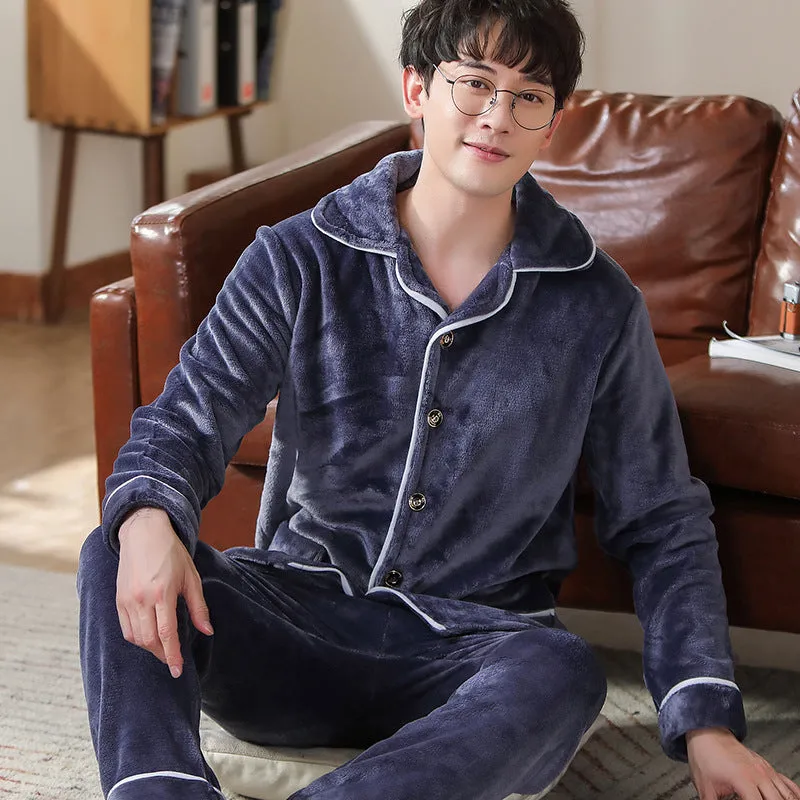Autumn & Winter Men's Pajamas