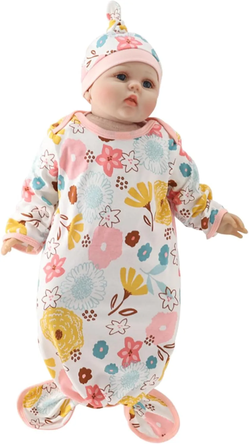 Baby Bodysuits Long Sleeved Baby Boys Girls Rompers Organic Cotton Infant Outfits Newborn Clothes