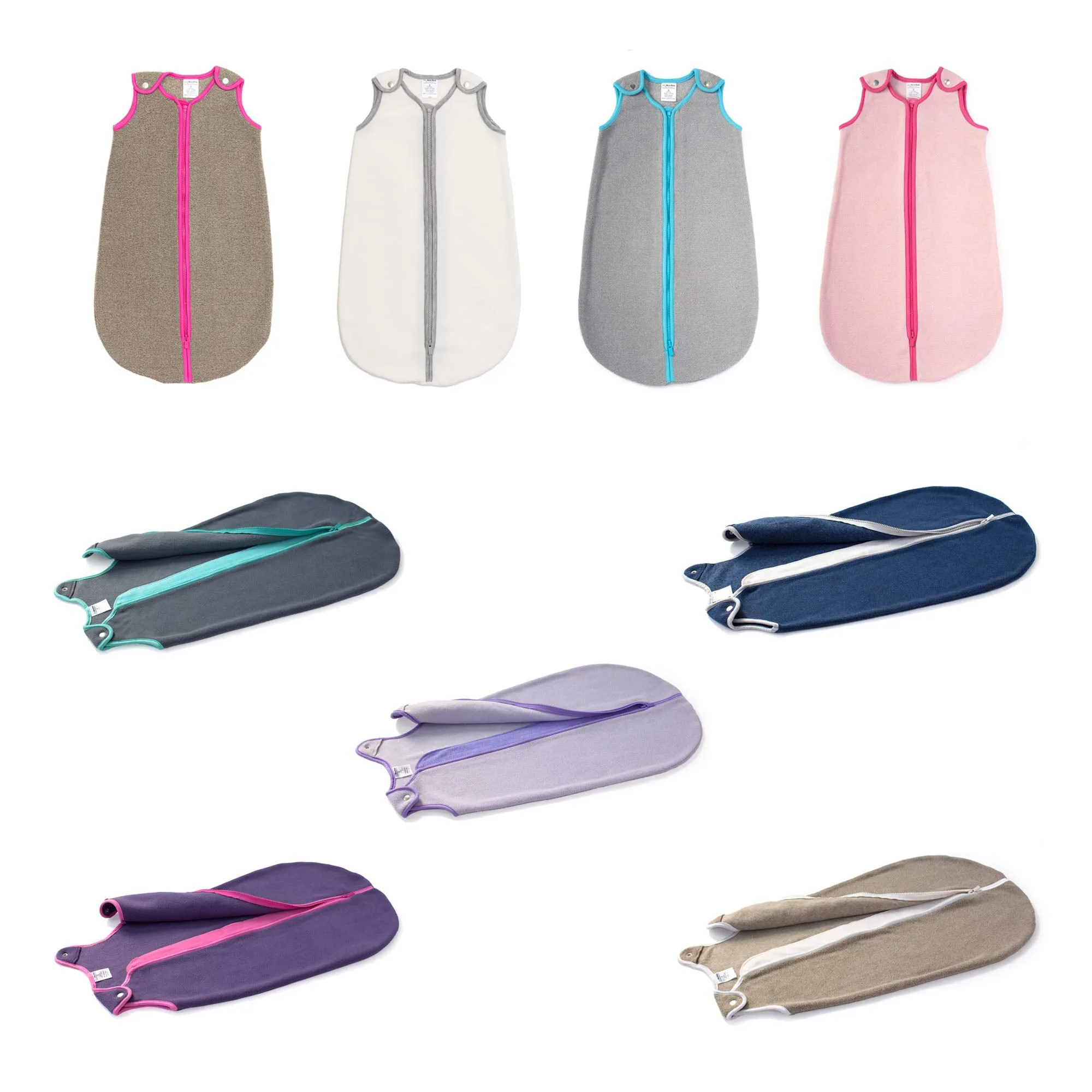 baby deedee Sleep Nest Fleece Baby Sleeping Bag, Sweet Pink, 0-6 Month, 138