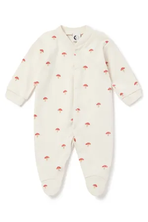 BABY SLEEPSUIT | MUSHROOM