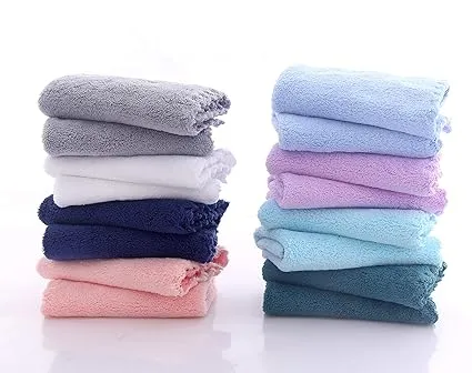 Baby Washcloths - Soft Coral Fleece, Extra Absorbent for Newborns, Infants, Toddlers, 10x10 Inch, 16-Pack