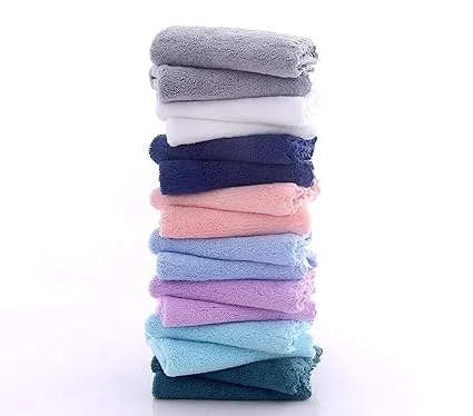 Baby Washcloths - Soft Coral Fleece, Extra Absorbent for Newborns, Infants, Toddlers, 10x10 Inch, 16-Pack