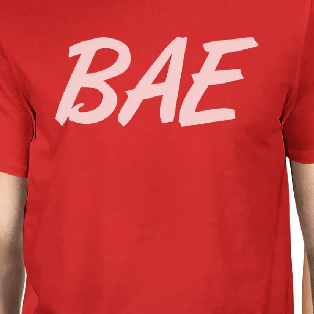 Bae And Owner Of Bae Matching Couple Red Shirts