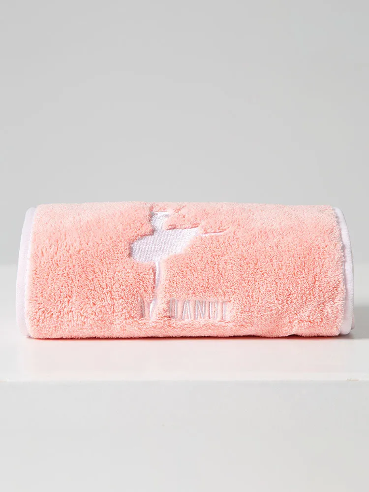Ballet Dance Practice Sweat-absorbing Coral Fleece Towel