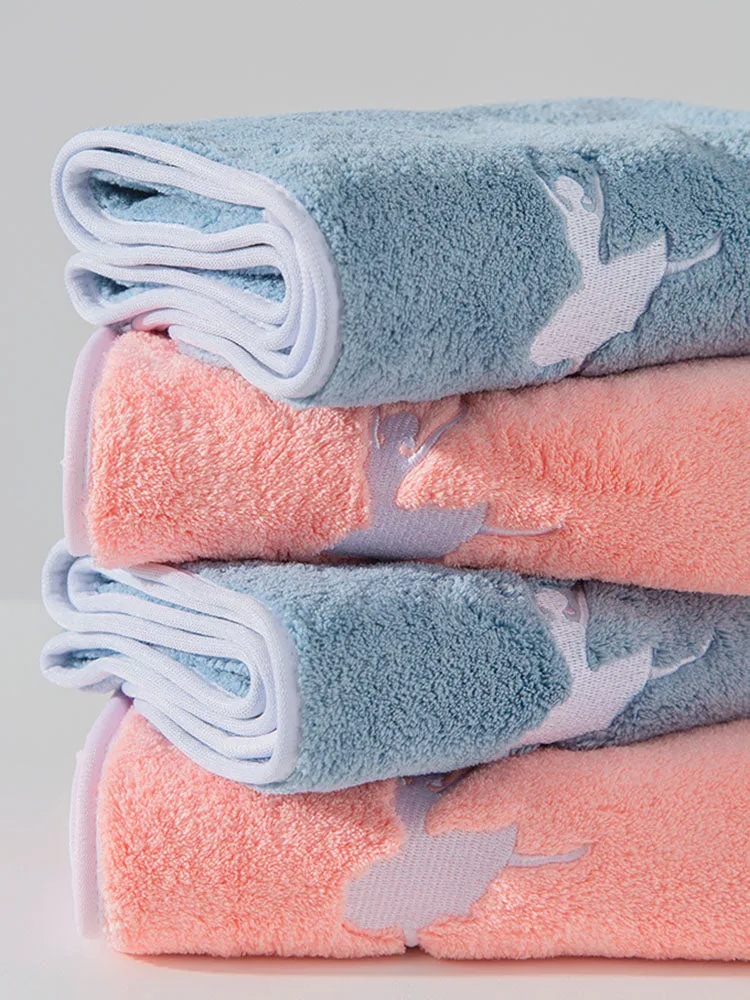 Ballet Dance Practice Sweat-absorbing Coral Fleece Towel
