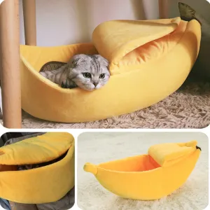 Banana Portable Beds for Cats, Kittens & dogs Puppy