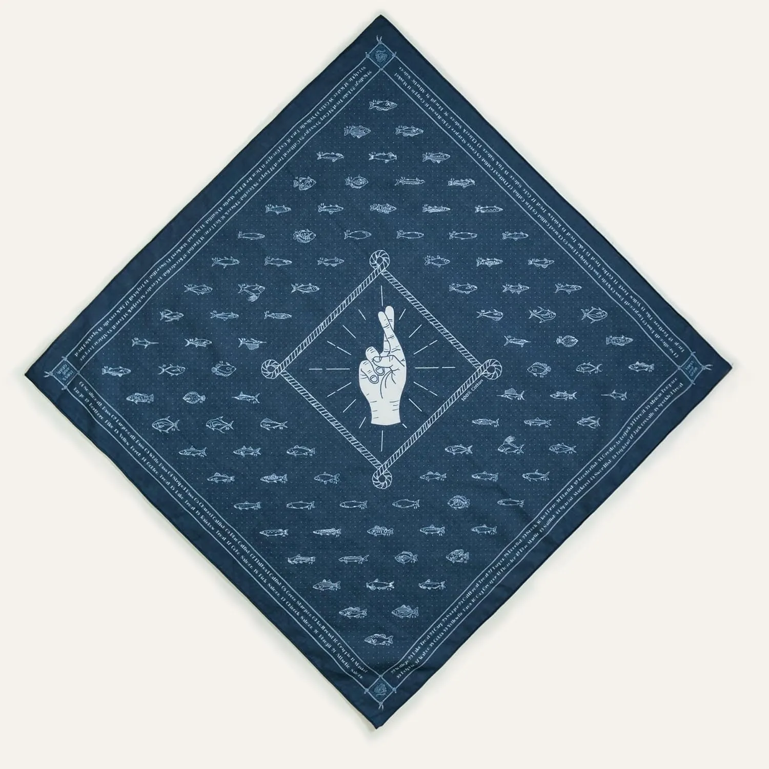 Bandana 100% cotton kerchief, extra soft cotton - for Men & Women