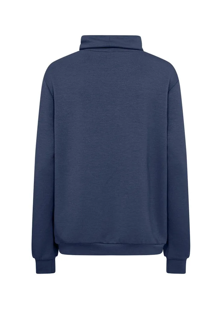 Banu Sweatshirt in Blue Iris