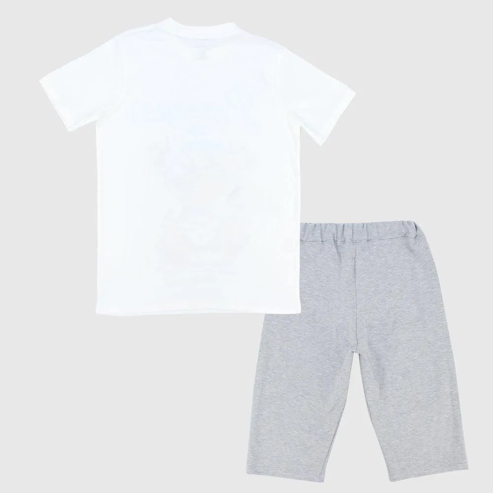 Baseball Bear Short-Sleeved Pajama