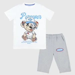 Baseball Bear Short-Sleeved Pajama