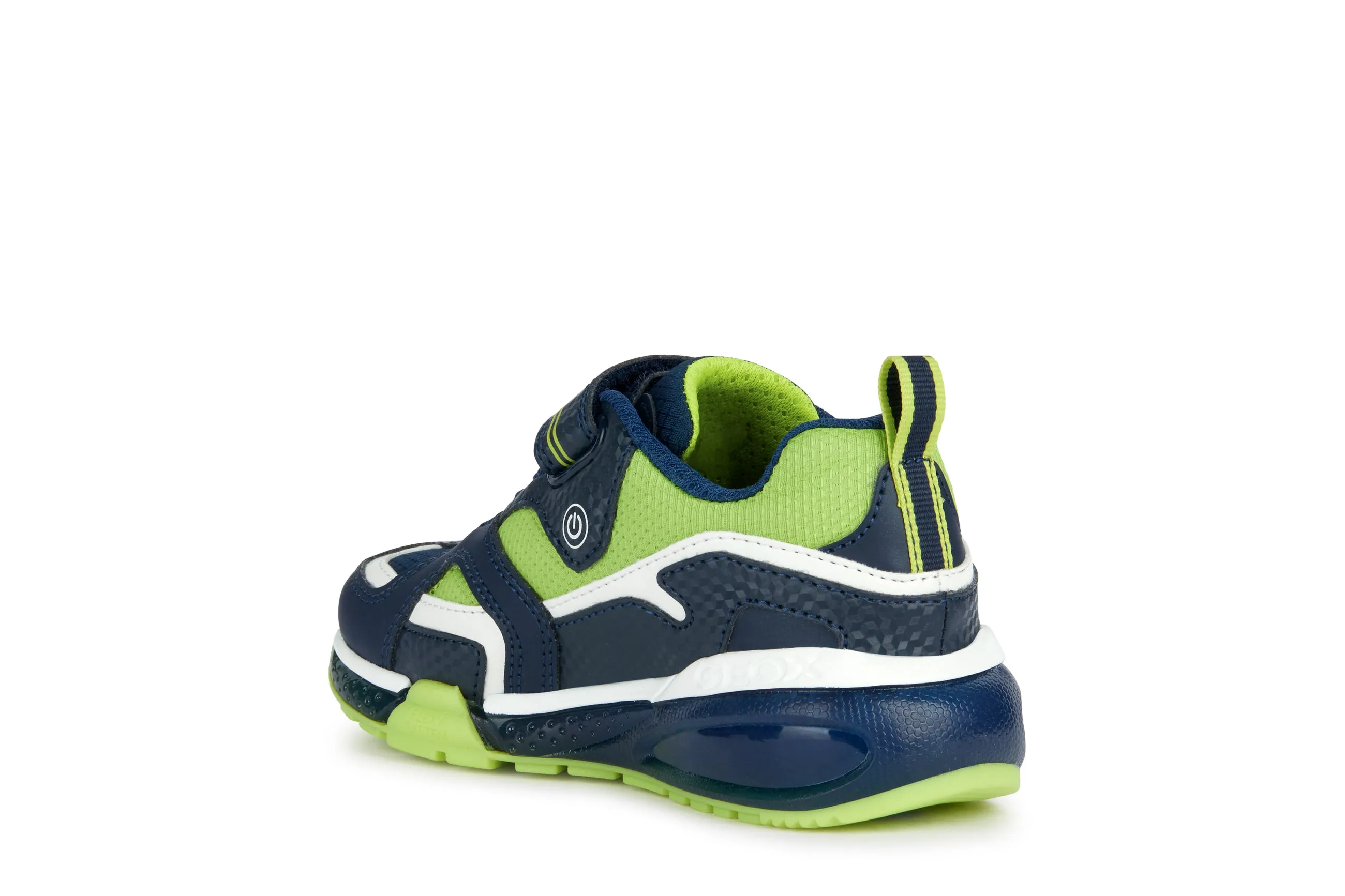 Bayonyc Navy Lime Light Up Trainer
