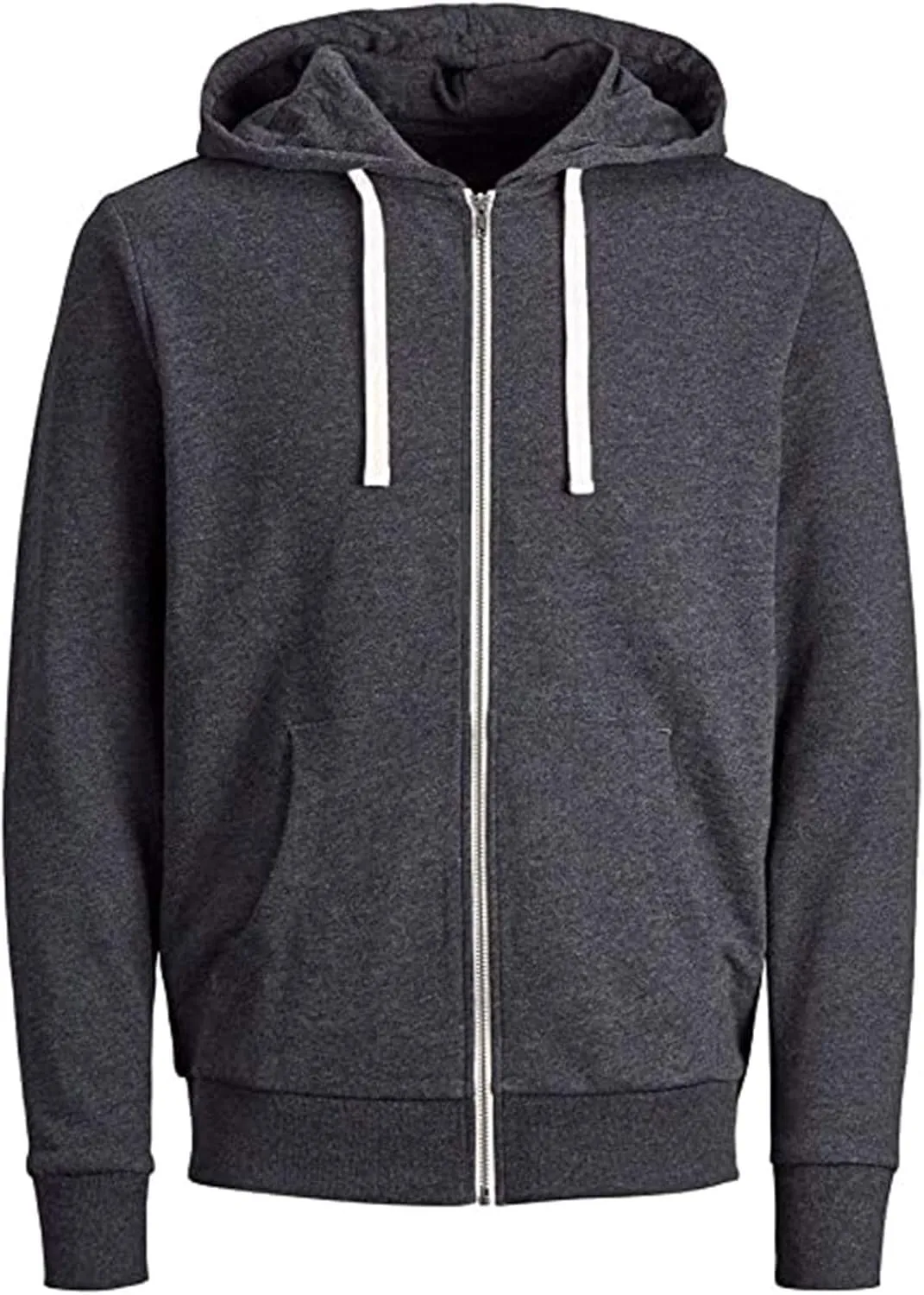 BIFUTON Hoodies for Men Zip Up, Mens Slim Fit Comfortable Casual Jogging Hoodie with Pockets Long Sleeve Full-Zip Sweatshirts