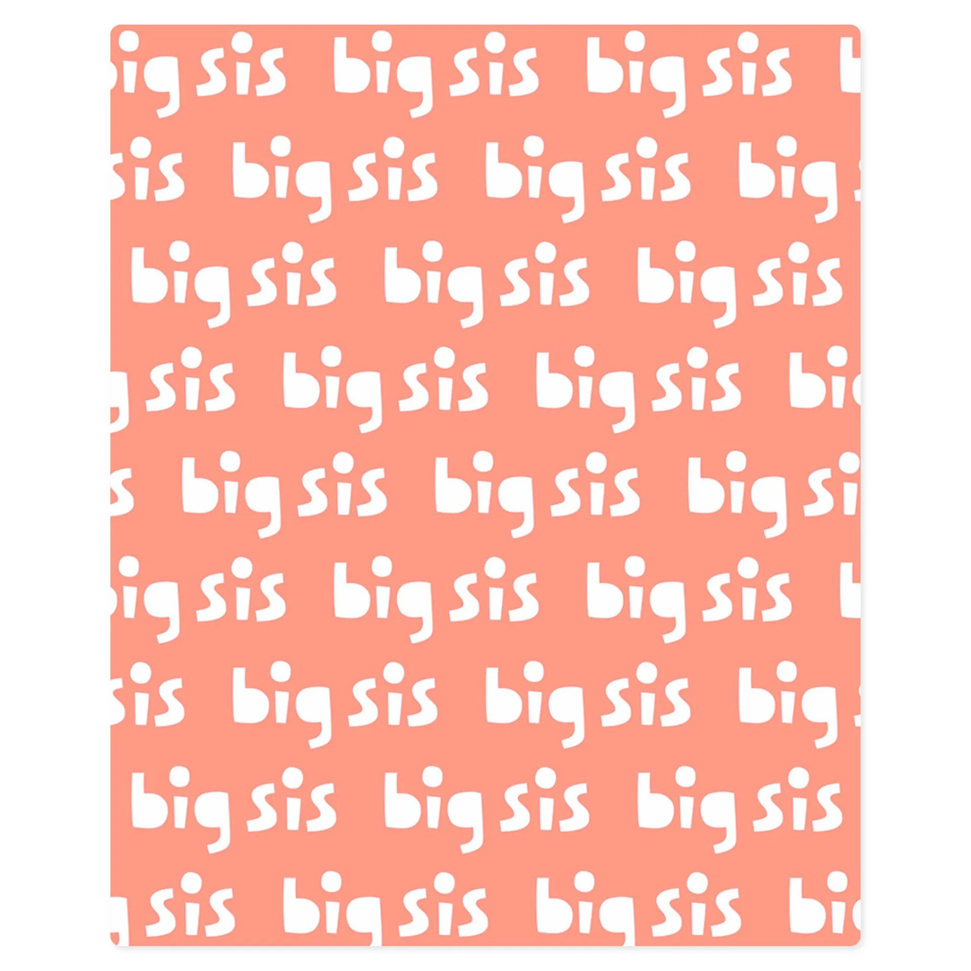 Big Sis Fleece Blanket