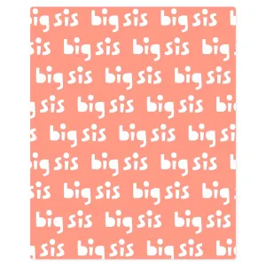 Big Sis Fleece Blanket