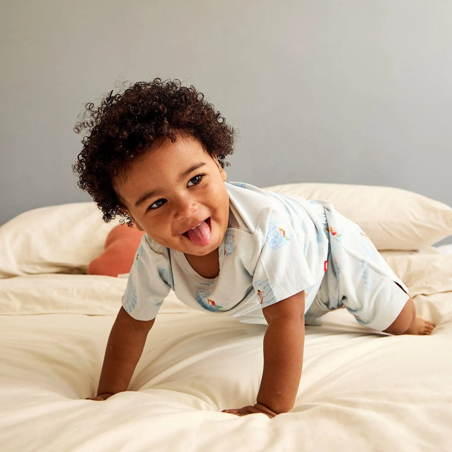 big sur RightFit™ magnetic no drama pajama short sleeve short set