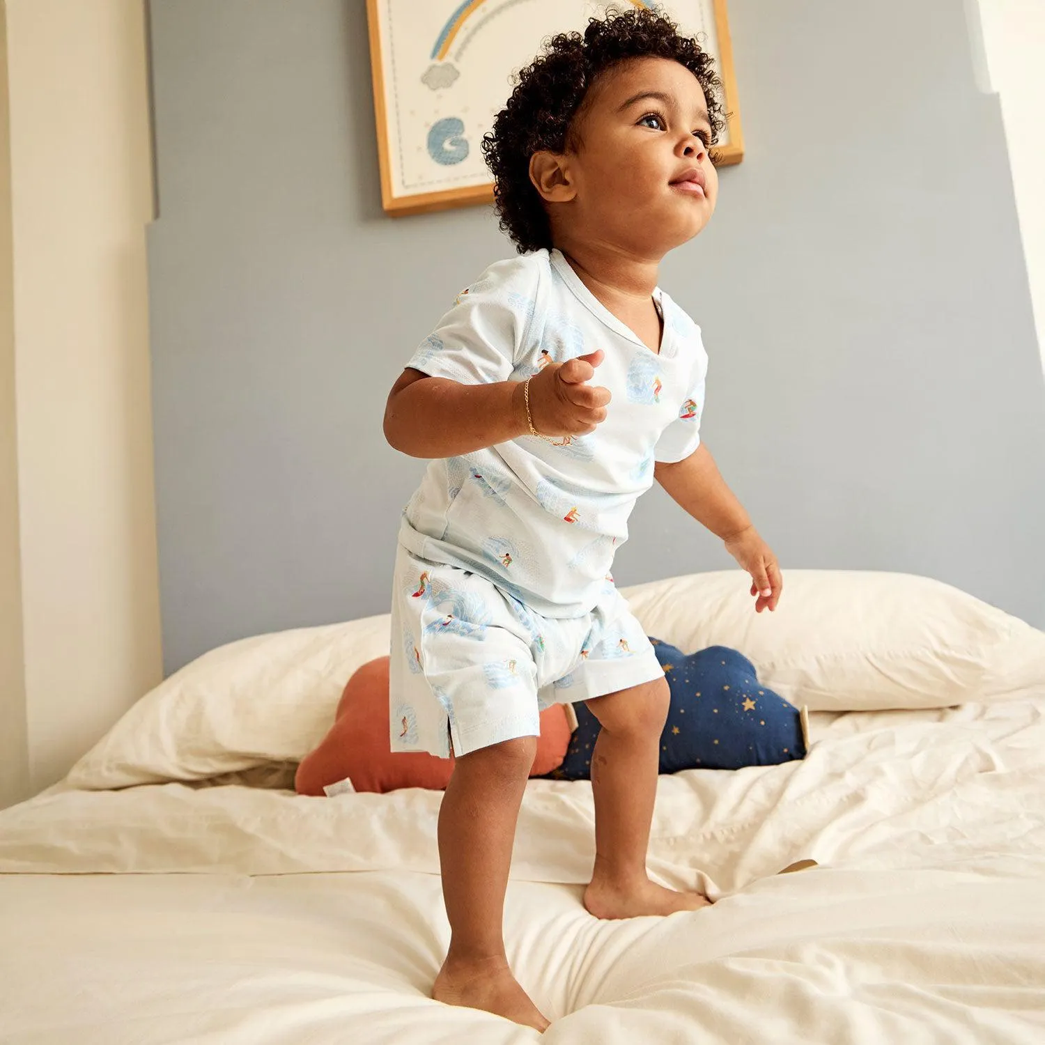 big sur RightFit™ magnetic no drama pajama short sleeve short set