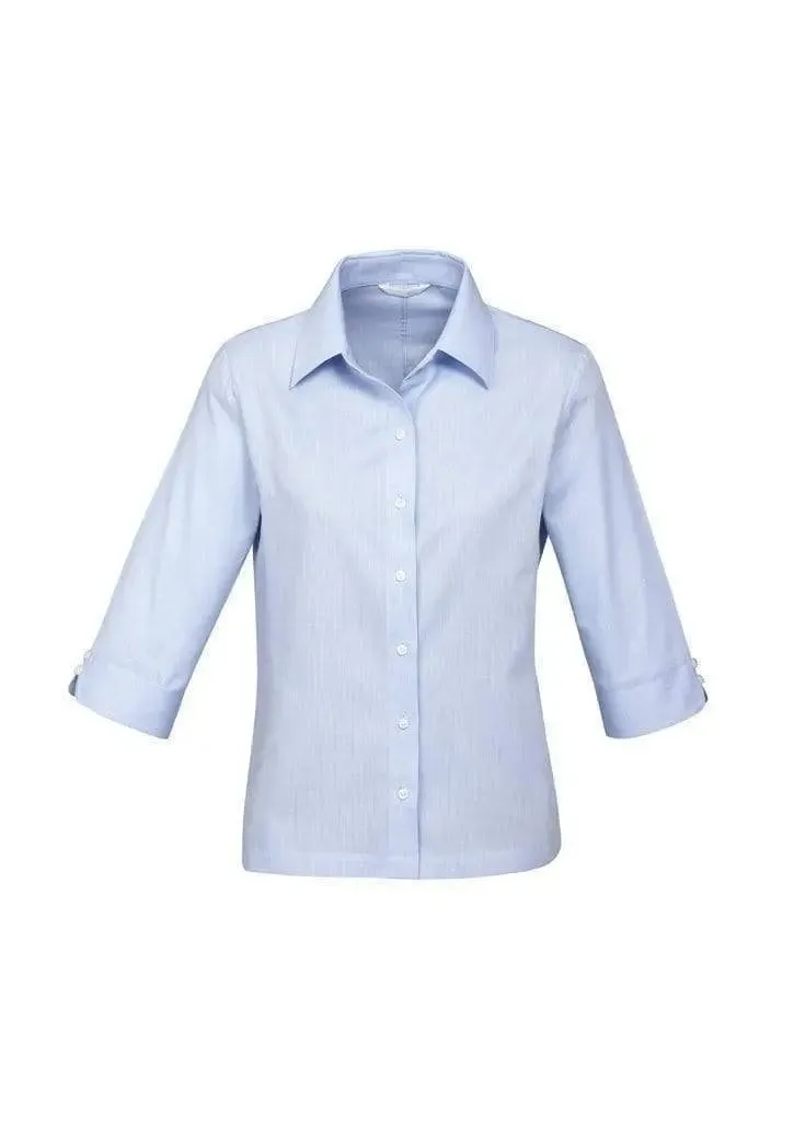 Biz Collection Women’s Luxe 3/4 Sleeve Shirt S10221
