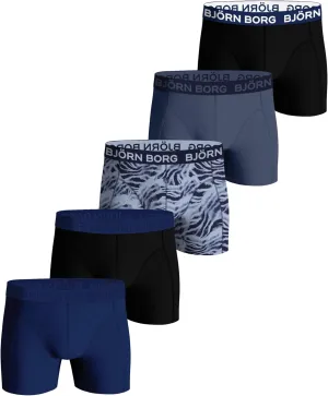Bjorn Borg Cotton Underwear Men Pack of 5  Cotton Boxer Briefs for men
