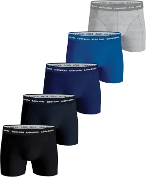 Bjorn Borg Cotton Underwear Men Pack of 5  Cotton Boxer Briefs for men