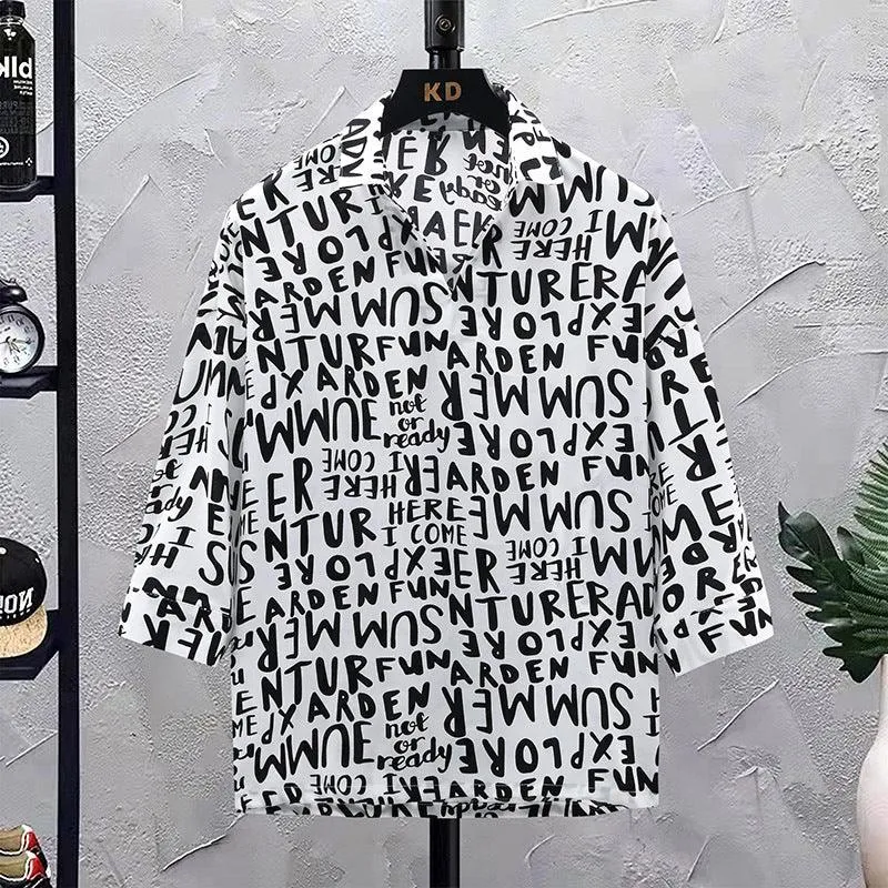 Black and white men’s lounge suit
