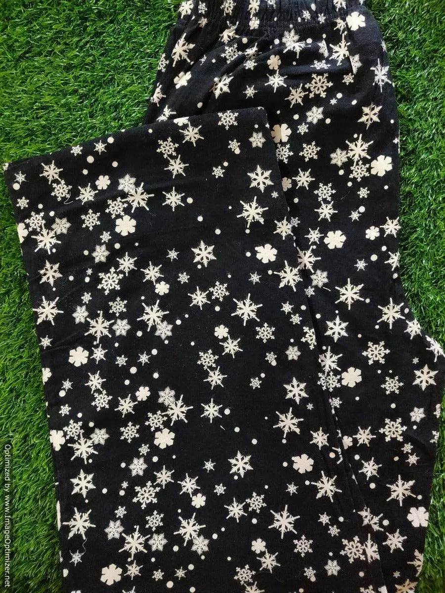 Black Guff Cotton Lounge Pant Pajama PJ07