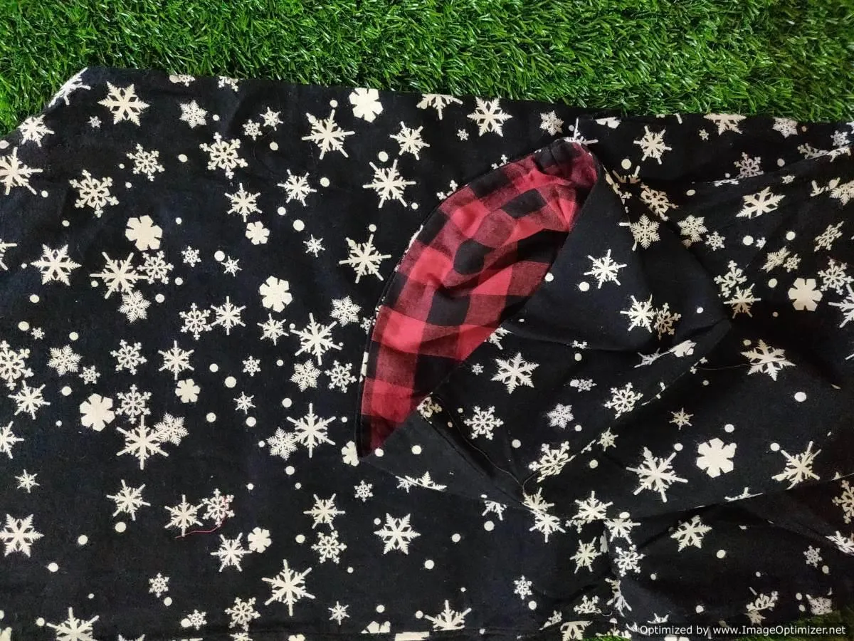 Black Guff Cotton Lounge Pant Pajama PJ07