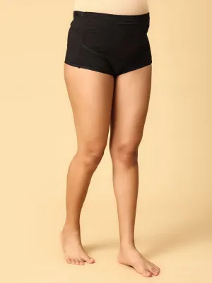 Black Mama Over Belly Support Panties