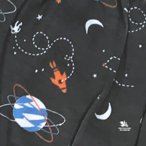 Blue Space Pajama Set 2 Pc