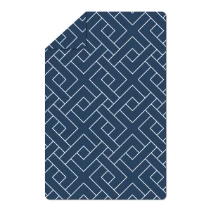 Bobums Waffle Weave Quick Dry & Compact Microfibre Towel - Weave - Navy