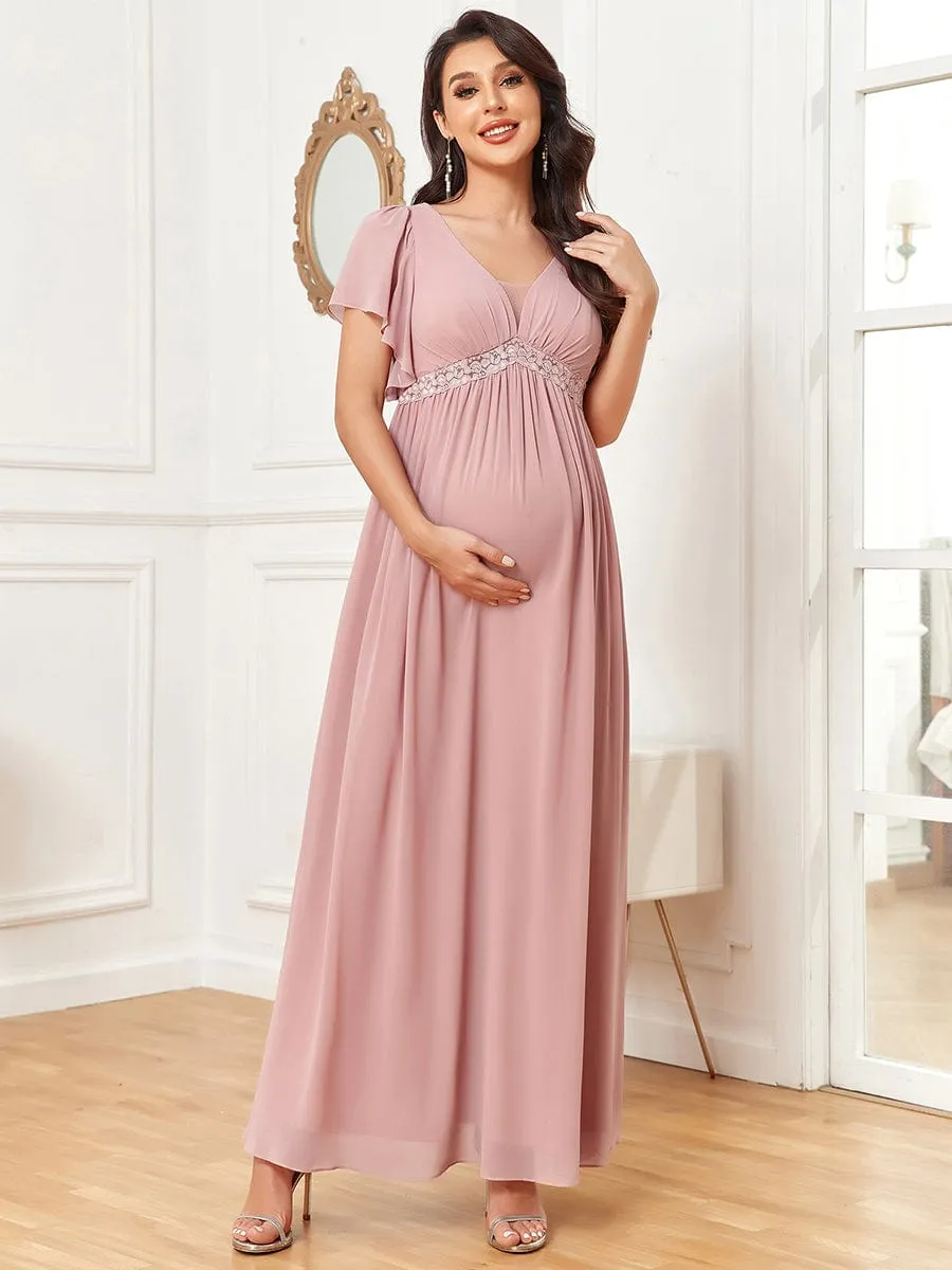 Boho Maternity Dress
