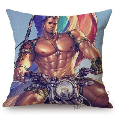 Bonky Gay Art Home Decorative Pillow Case