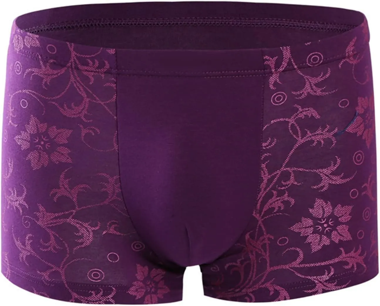 Boxer Briefs Men Men's Pure Cotton Boxer Briefs Breathable Four-corner Large Size Cotton Shorts