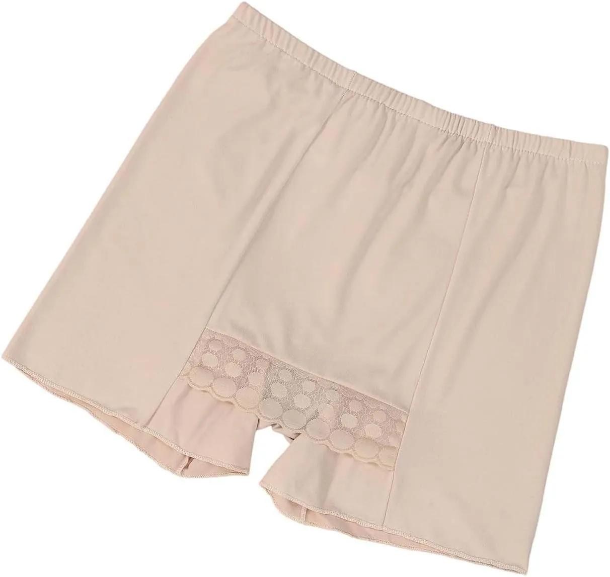 Boxer Shorts for Women Summer Pajamas Comfy Elastic Waist Lace Trim Underwear Pj Bottoms Half Slips Lounge Sleepwear Shorts