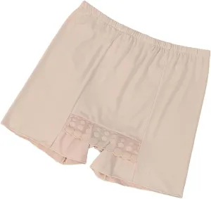 Boxer Shorts for Women Summer Pajamas Comfy Elastic Waist Lace Trim Underwear Pj Bottoms Half Slips Lounge Sleepwear Shorts
