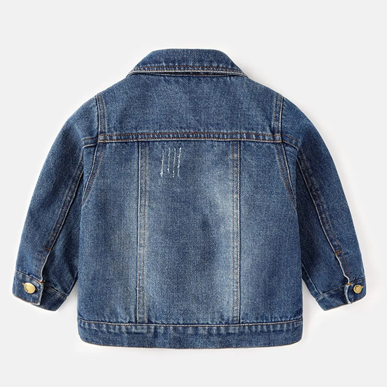 Boys Denim Jacket, Cotton & Cotton Washed Fall Outerwear Trucker Casual Jean Jacket for Boys
