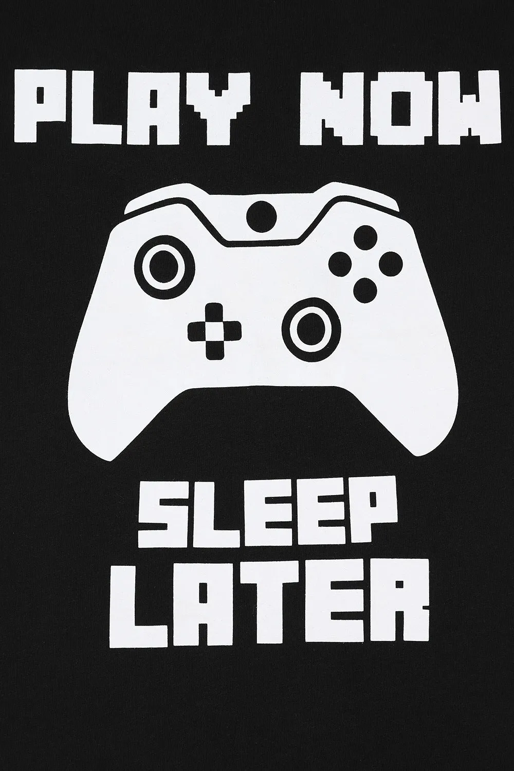Boys Play Now Sleep Later Gaming Short Pyjamas