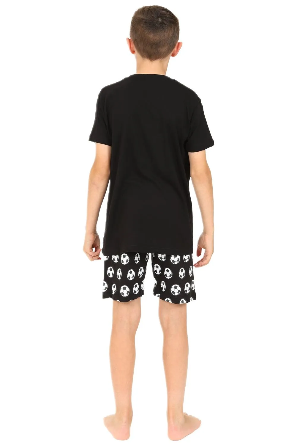 Boys Sleep Now Play Later Short Pyjamas