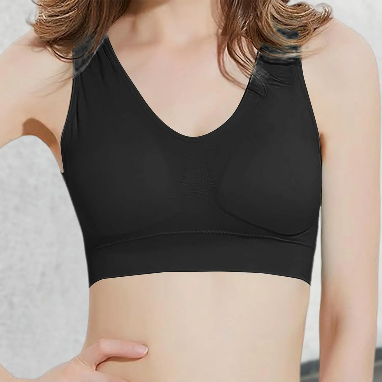 Breathable Lift Air Bra New Plus Size Sports Bra Air Bra Breathable and Comfortable Mesh Sweet Bra for Women, Light