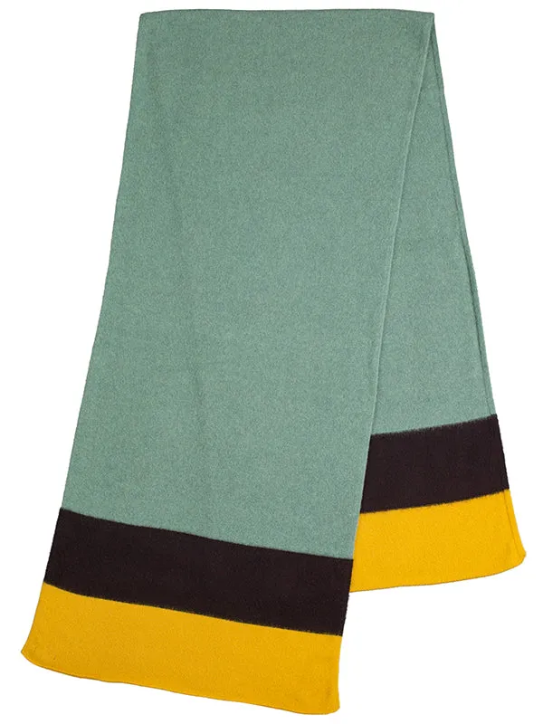 Brushed Striped End Blanket Scarf Strath Sample Sale