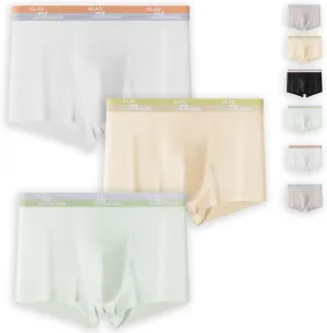 Bubble Cotton Men's Boxer Briefs Breathable Sweat Absorbent, Bubble Cotton Fabric Men Underwear