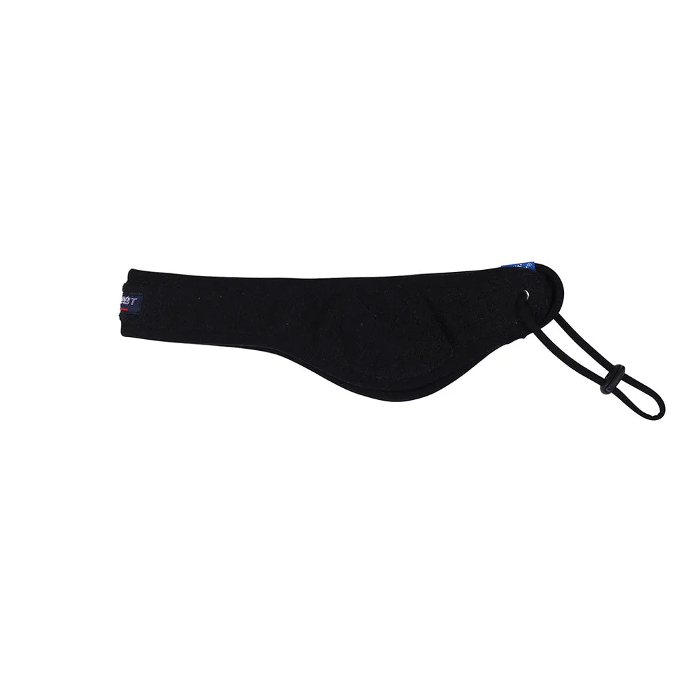 CAP STOPPER EARFLAP HEADBAND BLACK