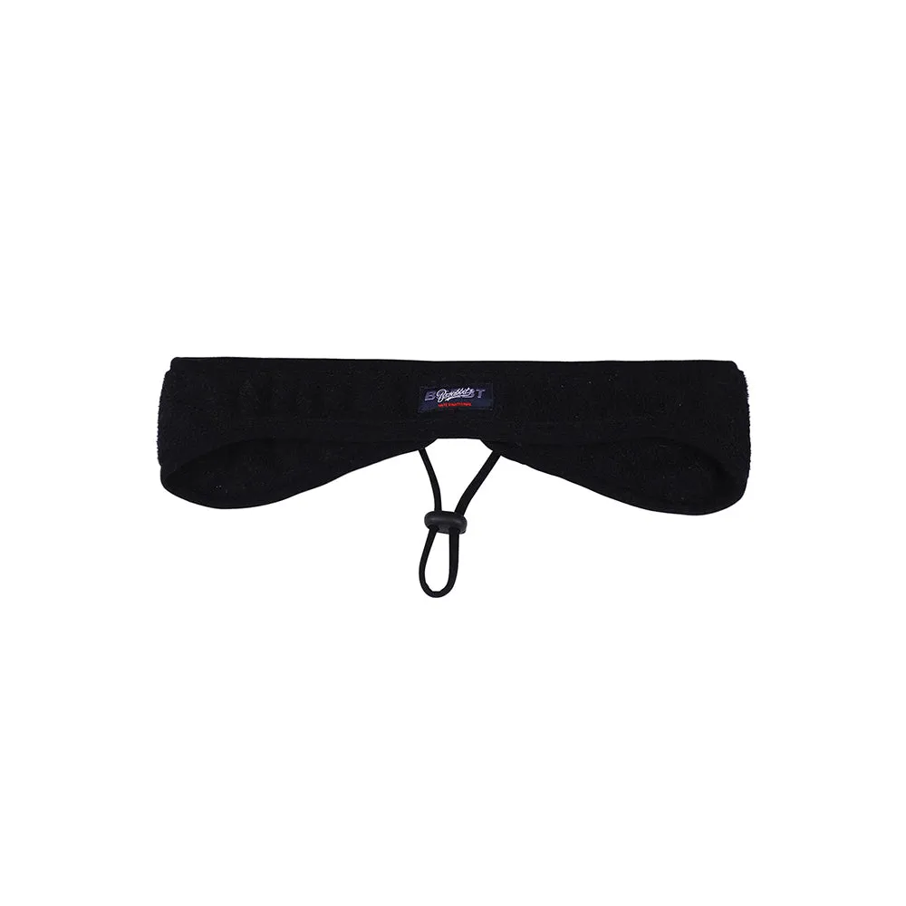 CAP STOPPER EARFLAP HEADBAND BLACK